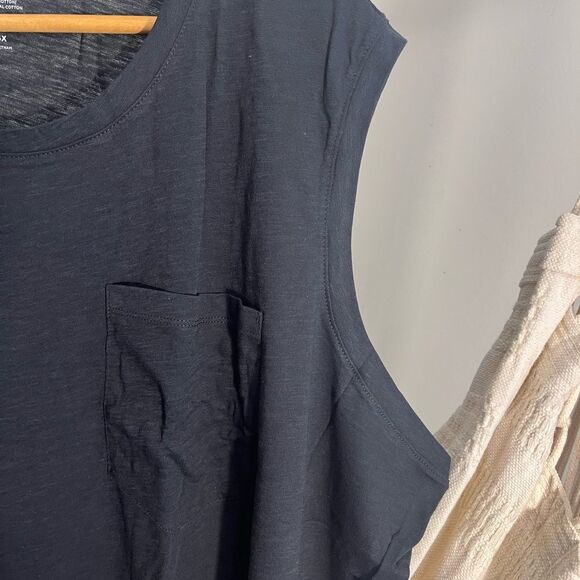 Madewell Black Women's Tank Athletic Tee Size 3X N - Picture 5 of 5